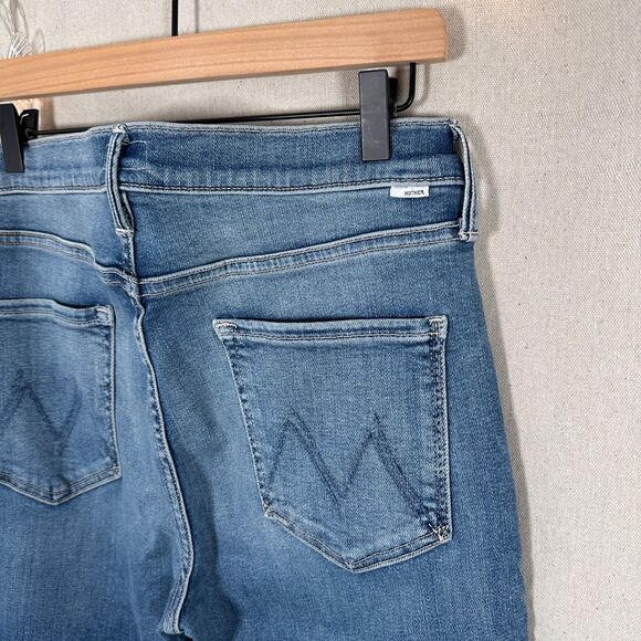 MOTHER Mid Rise Dazzler Ankle Fray in Riding the Cliffside Size 34 - Picture 7 of 13